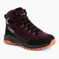 Damen-Trekkingschuhe CMP Vertyx Mid Waterproof blackberry/marigold