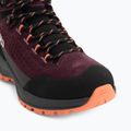 Damen-Trekkingschuhe CMP Vertyx Mid Waterproof blackberry/marigold 7
