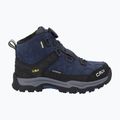 Kinder-Trekkingschuhe CMP Kiruna Mid Fitgo Fleece Wp blue ink/yellow 2