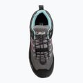 Kinder-Trekkingschuhe CMP Rigel 2.0 Low Waterproof grey/acquarius/pink fluo 5