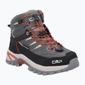 Kinder-Trekkingschuhe CMP Rigel 2.0 Mid Waterproof grey/brick