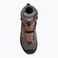 Kinder-Trekkingschuhe CMP Rigel 2.0 Mid Waterproof grey/brick 5