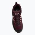 Kinder-Trekkingschuhe CMP Rigel 2.0 Low Waterproof black berry/amaranto 5