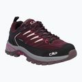 Kinder-Trekkingschuhe CMP Rigel 2.0 Low Waterproof black berry/amaranto