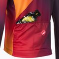 Fahrrad Longsleeve Herren Castelli Amplify Thermal dark night shade/red/vivid orange 5