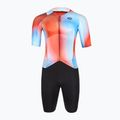 Radsport-Anzug Herren Castelli Free Sanremo 3 paprika/winter sky/black