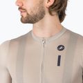 Radtrikot Herren Castelli Drittone Logo clay/belgian blue 4