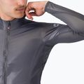 Herren Fahrradjacke Castelli Aria Shell 2 silver gray/dark gray 5