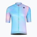 Damen Fahrradtrikot Castelli Cosmic Vortex multicolor pink green