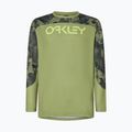 Herren Oakley Maven Küste Metall camo grün Radfahren Longsleeve