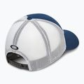 Herren Oakley Heather New Era Bark Logo Team Marine Baseballkappe 2
