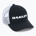 Herren Oakley Heather New Era Bark Logo Blackout Baseballkappe