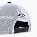 Herren Oakley Heather New Era Bark Logo Blackout Baseballkappe 4