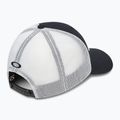 Herren Oakley Heather New Era Bark Logo Blackout Baseballkappe 2