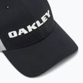 Herren Oakley Heather New Era Bark Logo Blackout Baseballkappe 3