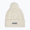 Oakley Harper Pom Beanie arktisch weiß/blackout Wintermütze