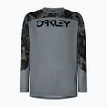 Herren Oakley Maven Küste Metall camo schwarz Radfahren Longsleeve