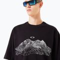Herren Oakley verdrahtet Mtn Scape T-Shirt blackout 4
