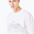 Herren Oakley verdrahtet Mtn Scape Tee weiß 5