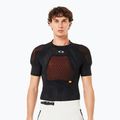Herren Oakley Drop In D30 Full Impact blackout Radtrikot mit Protektoren