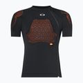 Herren Oakley Drop In D30 Full Impact blackout Radtrikot mit Protektoren 7