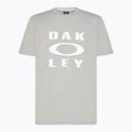Herren Oakley Bark Ellipse Tee Zement-T-Shirt
