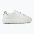 Geox Spherica EC4.1 Damen Schuhe weiß/gold 3