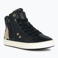 Geox Kalispera schwarz/platin Kinderschuhe 7