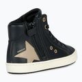 Geox Kalispera schwarz/platin Kinderschuhe 10