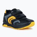 Geox Pavel schwarz/gold Kinderschuhe 7