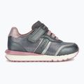 Geox Fastics Kinderschuhe grau/altrosa 8