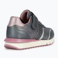 Geox Fastics Kinderschuhe grau/altrosa 10
