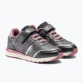 Geox Fastics Kinderschuhe grau/altrosa 4