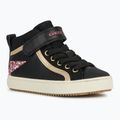 Geox Kalispera schwarz/dunkelrosa Kinderschuhe 7