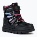 Geox Willaboom B A schwarz / multicolor Schneestiefel für Kinder