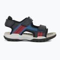 Geox Borealis ozeanblau/rot Junior Sandalen 9