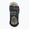 Geox Borealis ozeanblau/rot Junior Sandalen 13