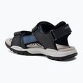 Geox Borealis ozeanblau/rot Junior Sandalen 3