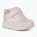 Geox Rishon rosa / silber Kinderschuhe 8