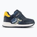 Geox Rishon nylon navy / gelb Kinderschuhe 2