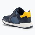 Geox Rishon nylon navy / gelb Kinderschuhe 3