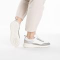 Geox Damen Schuhe Alleniee grau/optic weiß 2
