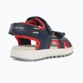Geox Alben ozeanblau/rot Junior Sandalen 11