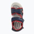 Geox Alben ozeanblau/rot Junior Sandalen 13