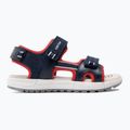 Geox Alben ozeanblau/rot Junior Sandalen 2