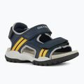 Geox Borealis ozeanblau/gold Junior Sandalen 8
