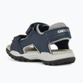 Geox Borealis ozeanblau/gold Junior Sandalen 10