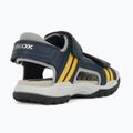 Geox Borealis ozeanblau/gold Junior Sandalen 11