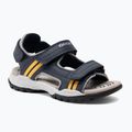 Geox Borealis ozeanblau/gold Junior Sandalen