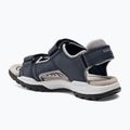 Geox Borealis ozeanblau/gold Junior Sandalen 3
